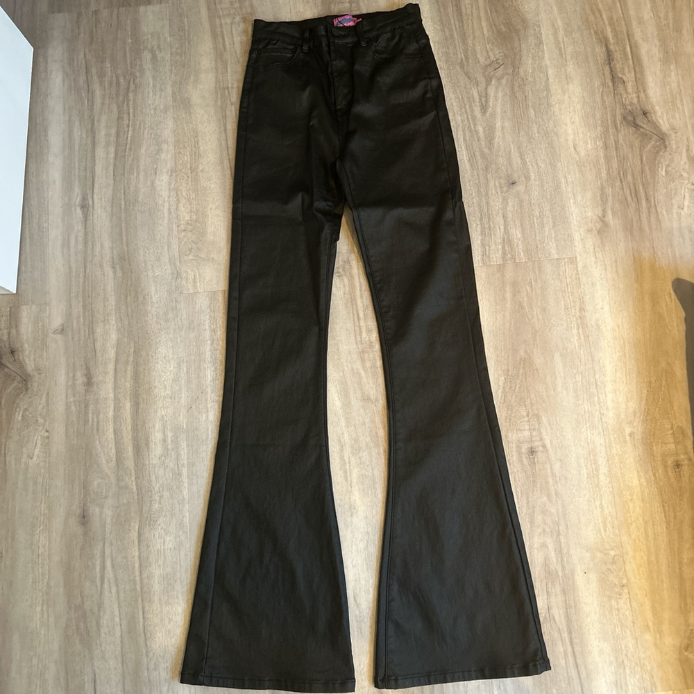 Edikted Black Flared Pants